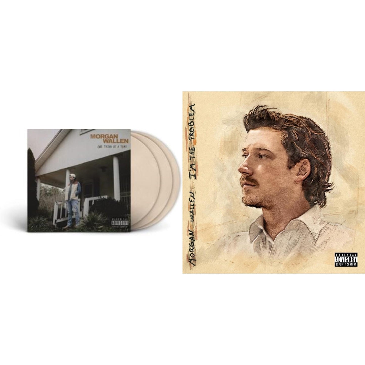 One Thing At A Time (X) (Bone White Vinyl/3LP) & I'm The Problem (X) (3LP)