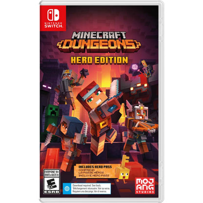 This is brand new.Fight your way through an all-new action-adventure game, inspired by classic dungeon crawlers and set in the Minecraft universe! Up to four friends can play together, or you can brave the dungeons alone.