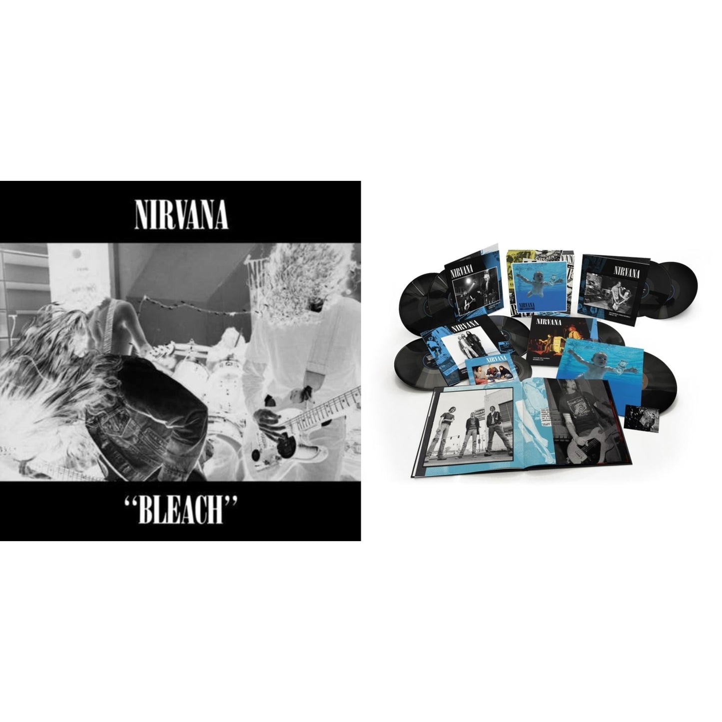 Bleach & Nevermind (30Th Anniversary/Super Deluxe/8LP/7Inch)