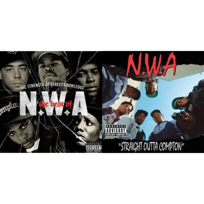 This is a 2 CD SKU bundle.
1.This CD is brand new.Format: CDThis item's title is: Best Of N.W.A.Artist: N.W.A.Label: PRIORITYBarcode: 094637771624Release Date: 12/26/2006
2.This CD is brand new.
