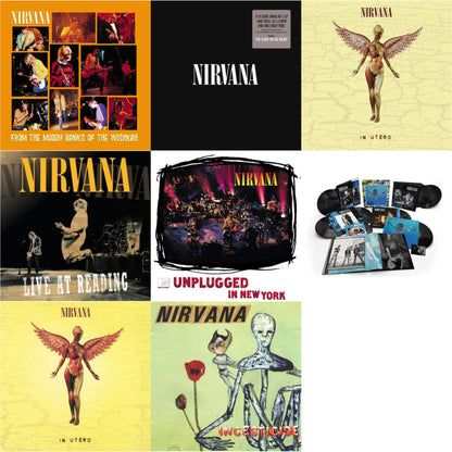 This is a 8 LP Vinyl SKU bundle.
1.This LP Vinyl is brand new.Format: LP VinylMusic Style: Alternative RockThis item's title is: Nevermind (30Th Anniversary/Super Deluxe/8LP/7Inch)Artist: NirvanaLabel: GEFFENBarcode: 602435979861Release Date: 5/27/2022
2.This LP Vinyl is brand new.
