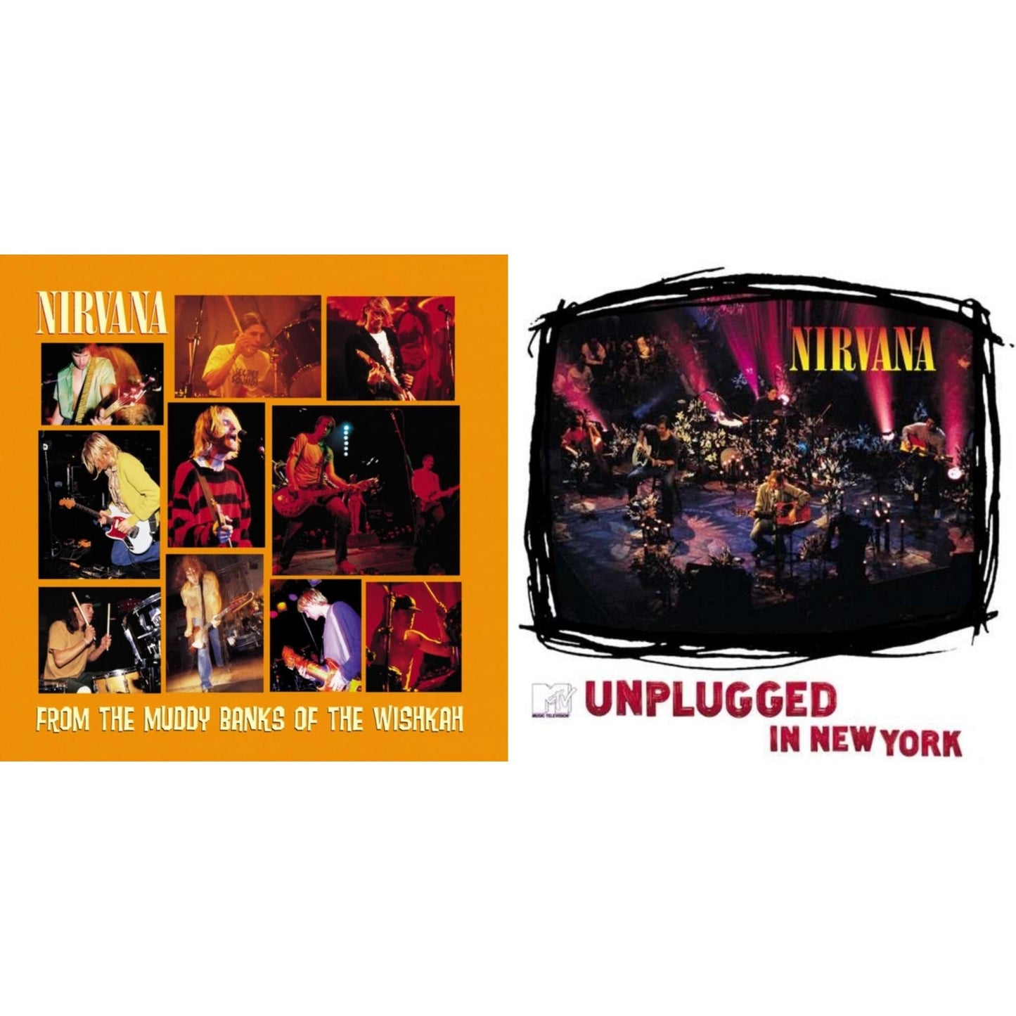 This is a 2 LP Vinyl SKU bundle.
1.This LP Vinyl is brand new.Format: LP VinylMusic Style: GrungeThis item's title is: From The Muddy Banks Of The WishkahArtist: NirvanaLabel: DGCBarcode: 720642510513Release Date: 10/1/1996
2.This LP Vinyl is brand new.