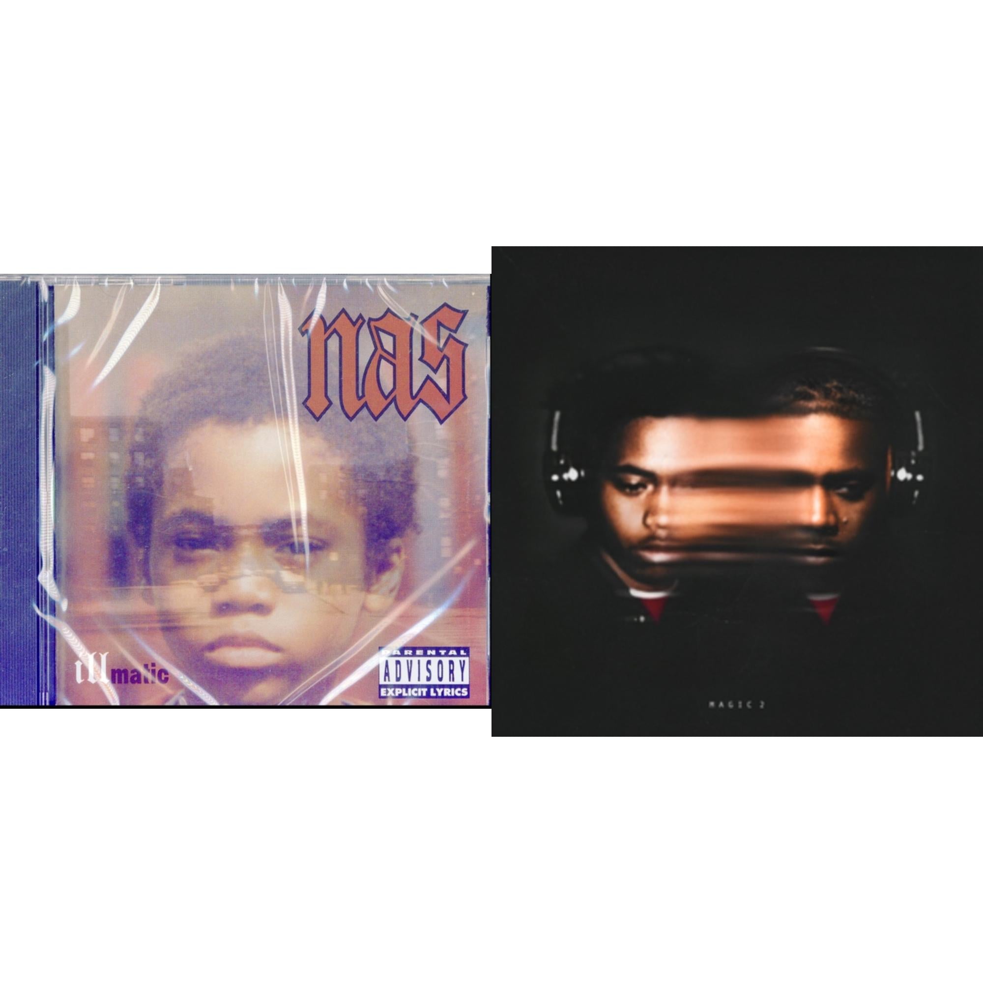 Nas - Illmatic & Magic 2 - CD Bundle – Book Delivered