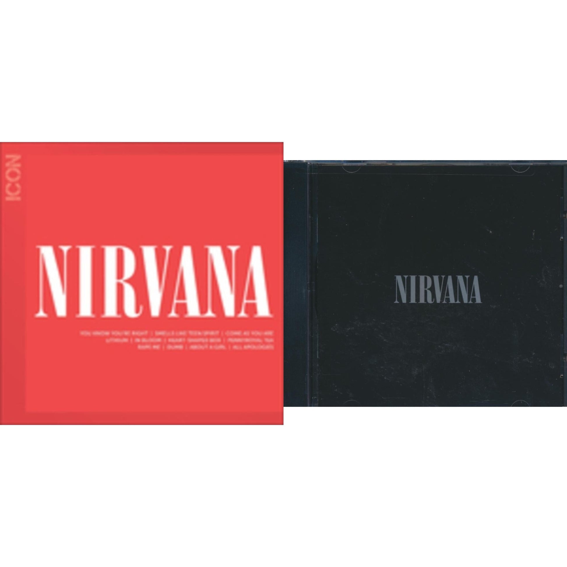 This is a 2 CD SKU bundle.
1.This CD is brand new.Format: CDMusic Style: GrungeThis item's title is: IconArtist: NirvanaLabel: GEFFENBarcode: 602527473260Release Date: 8/31/2010
2.This CD is brand new.