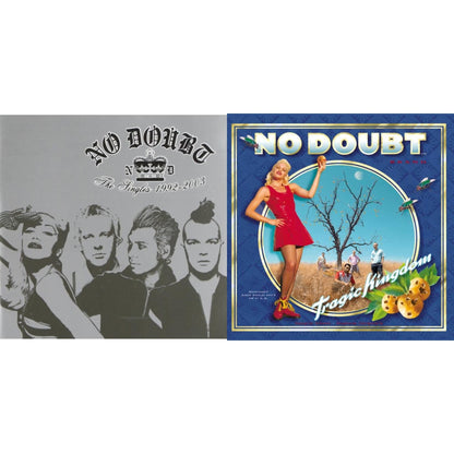 This is a 2 CD SKU bundle.
1.This CD is brand new.Format: CDMusic Style: Pop RockThis item's title is: Singles 1992 - 2003Artist: No DoubtLabel: Interscope RecordsBarcode: 602498611265Release Date: 11/25/2003
2.This CD is brand new.