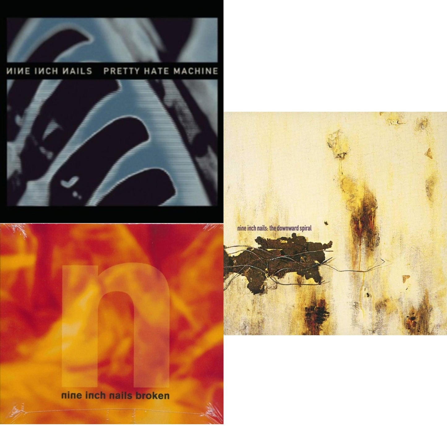Pretty Hate Machine & Broken & Downward Spiral