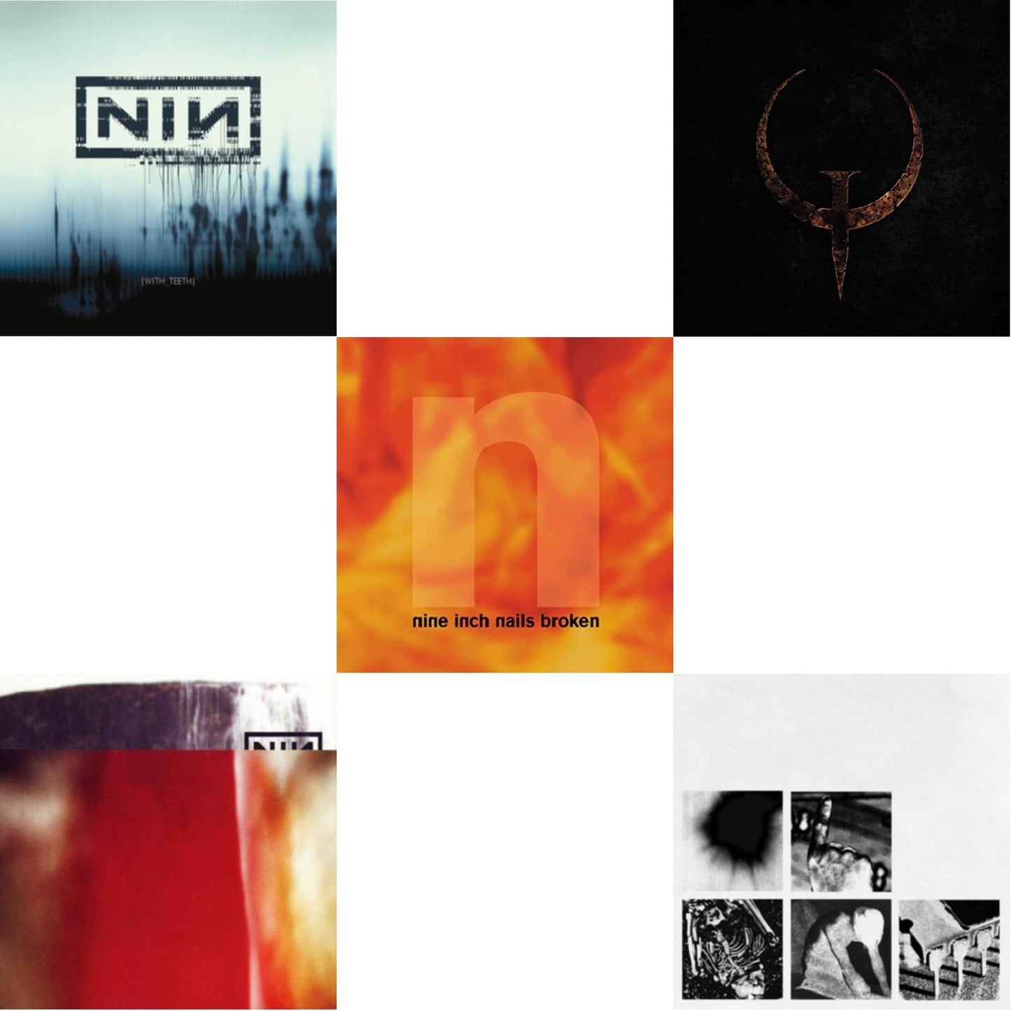 With Teeth (2LP) & Fragile (3LP/180G/2016 Remaster) & Broken (180G/LP/7Inch) & Quake (2LP) & Bad Witch (LP)