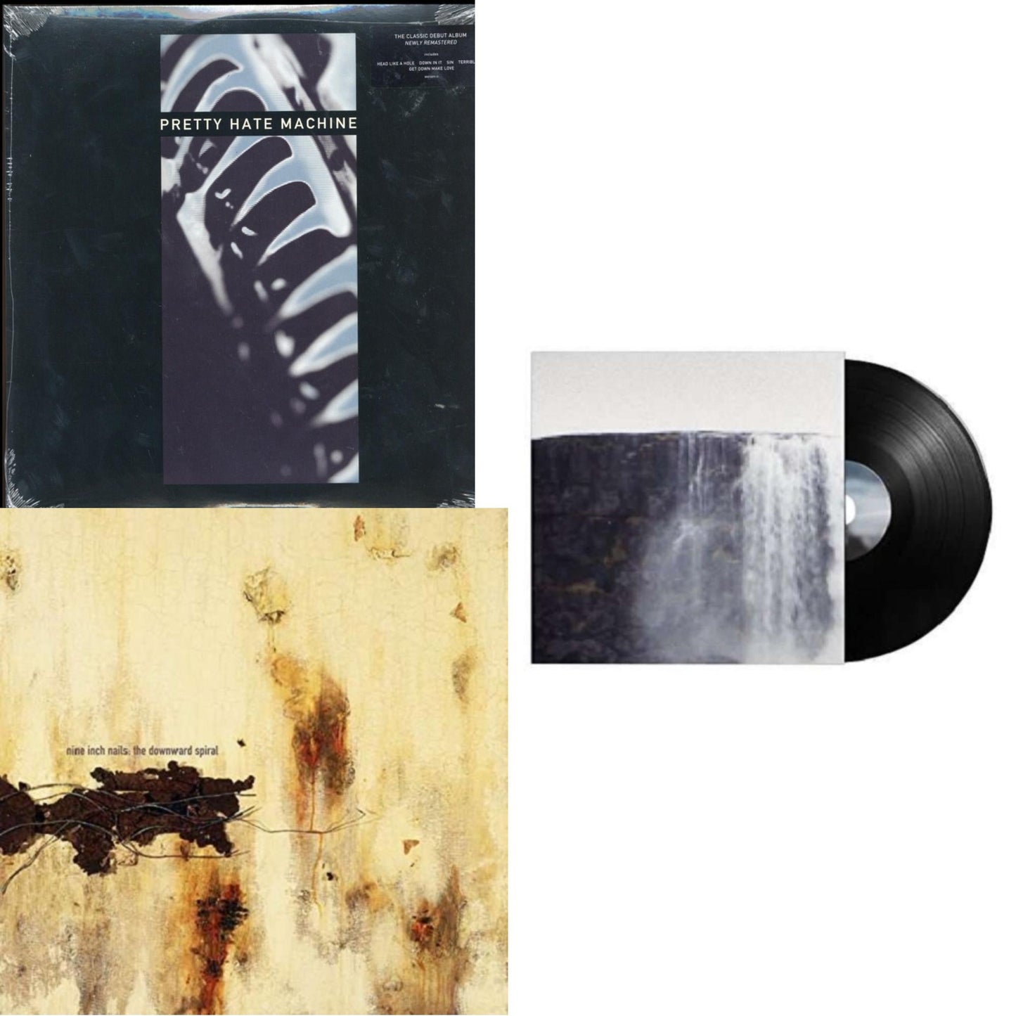 Pretty Hate Machine: 2010 Remaster & Downward Spiral (2LP/180G/2016 Remaster) & Fragile: Deviations 1 (Limited Edition 4LP)