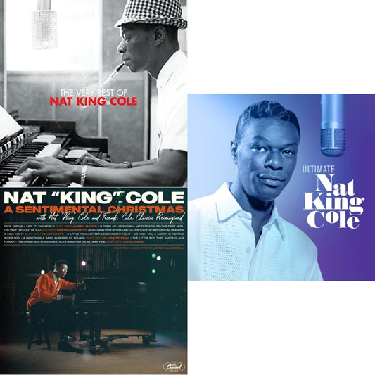 Very Best Of & Sentimental Christmas With Nat King Cole & Friends (Cole Classics Reimagined) & Ultimate Nat King Cole (2LP)