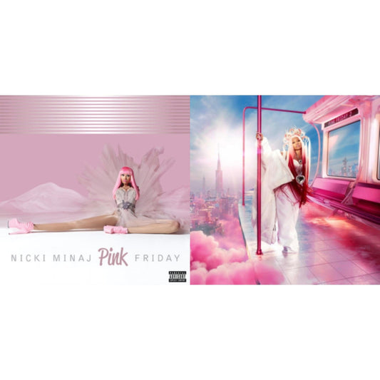 This is a 2 CD SKU bundle.
1.This CD is brand new.Format: CDMusic Style: SpeedcoreThis item's title is: Pink FridayArtist: Nicki MinajLabel: UNIVERSAL MOTOWNBarcode: 602527541846Release Date: 11/22/2010
2.This CD is brand new.