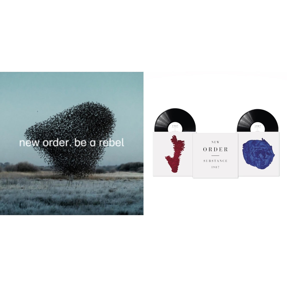 New Order - Substance (2023 Reissue) (2LP) & Be A Rebel Ep