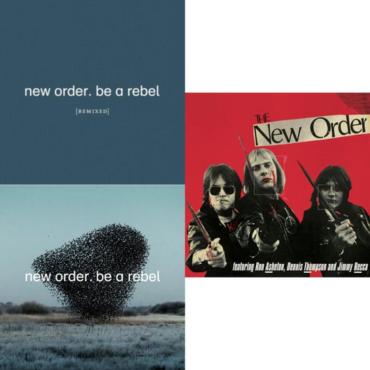 Be A Rebel Remixed (Limited Edition/Clear LP Vinyl) & Be A Rebel & New Order (Marble LP Vinyl)