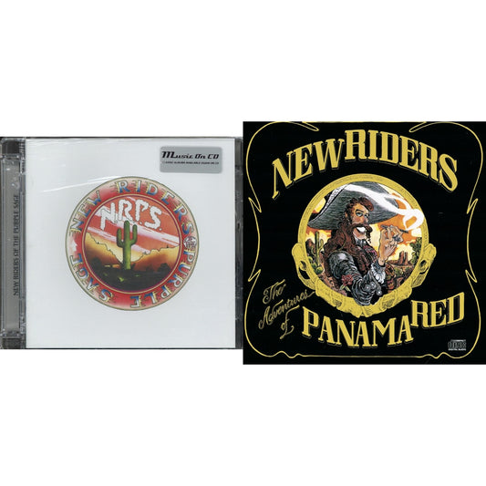 New Riders Of Purple Sage  (24Bit Remaster) & Adventures Of Panama Red