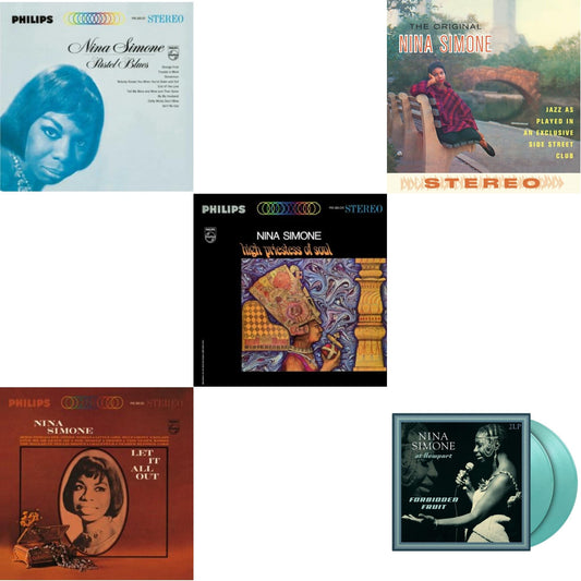 Pastel Blues & Let It All Out & High Priestess Of Soul & Little Girl Blue (Limited Edition/Crystar Clear LP Vinyl) & At Newport / Forbidden Fruit (2LP/180G/Solid Turquiose Vinyl)