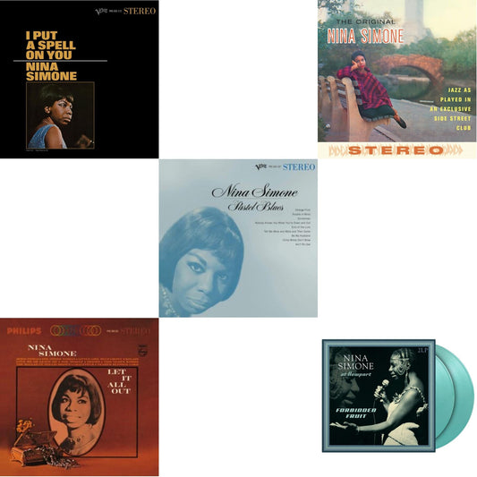I Put A Spell On You & Let It All Out & Pastel Blues (Verve Acoustic Sounds Series) & Little Girl Blue (Limited Edition/Crystar Clear LP Vinyl) & At Newport / Forbidden Fruit (2LP/180G/Solid Turquiose Vinyl)