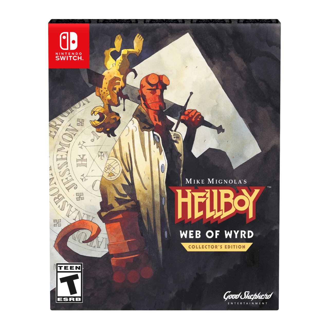 Product Image : This is brand new.<br>Hellboy: Web of Wyrd is a roguelike action brawler with an original story created in partnership with Dark Horse Comics and Hellboy creator Mike Mignola. When an agent of the B.P.R.D. goes missing, Hellboy is sent to investigate, pulling him into the depths of the Wyrd…
The Collector´s Edition includes an exclusive 112-page artbook showcasing Mignola´s artworks created for the videogame, and it comes packaged with the physical game in a collectible box.

Characterist