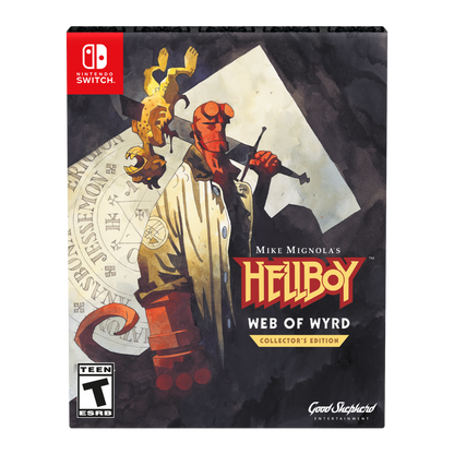 Product Image : This is brand new.<br>Hellboy: Web of Wyrd is a roguelike action brawler with an original story created in partnership with Dark Horse Comics and Hellboy creator Mike Mignola. When an agent of the B.P.R.D. goes missing, Hellboy is sent to investigate, pulling him into the depths of the Wyrd…
The Collector´s Edition includes an exclusive 112-page artbook showcasing Mignola´s artworks created for the videogame, and it comes packaged with the physical game in a collectible box.

Characterist
