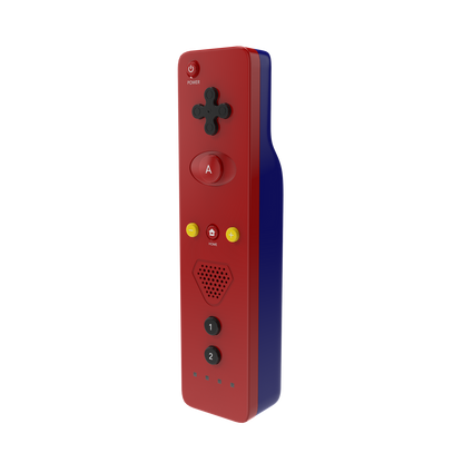 This is brand new.Immerse yourself in vibrant gaming experiences with the Red & Blue TTX Wii / Wii U Remote featuring Action Plus technology. This remote enhances motion sensing for a more realistic gaming adventure.