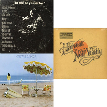 This is a 3 LP Vinyl SKU bundle.
1.This LP Vinyl is brand new.Format: LP VinylMusic Style: AcousticThis item's title is: Dorothy Chandler Pavilion 1971Artist: Neil YoungLabel: REPRISEBarcode: 093624885139Release Date: 6/3/2022
2.This LP Vinyl is brand new.