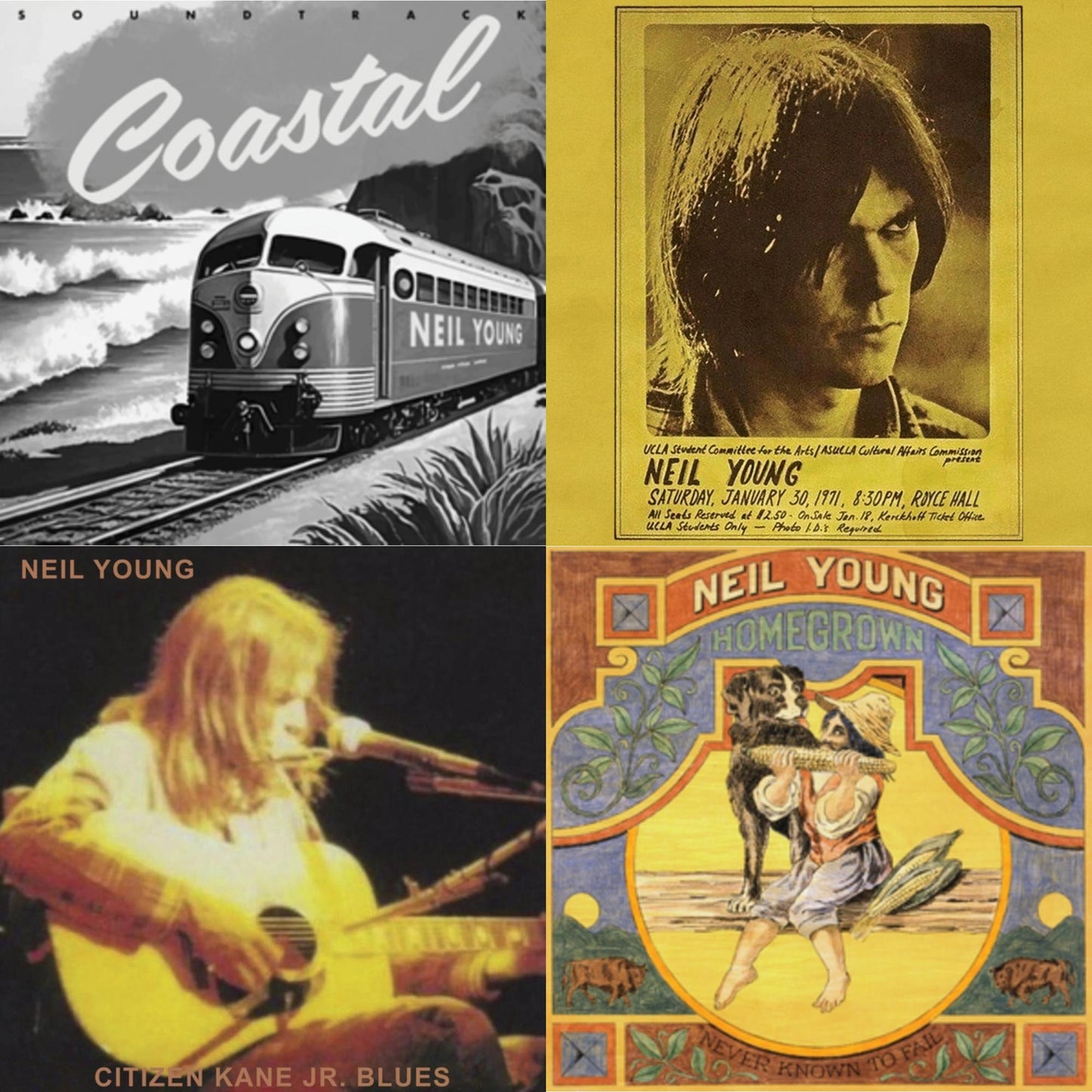 Coastal Ost & Royce Hall 1971 & Citizen Kane Jr. Blues 1974 (Live At The Bottom Line) & Homegrown