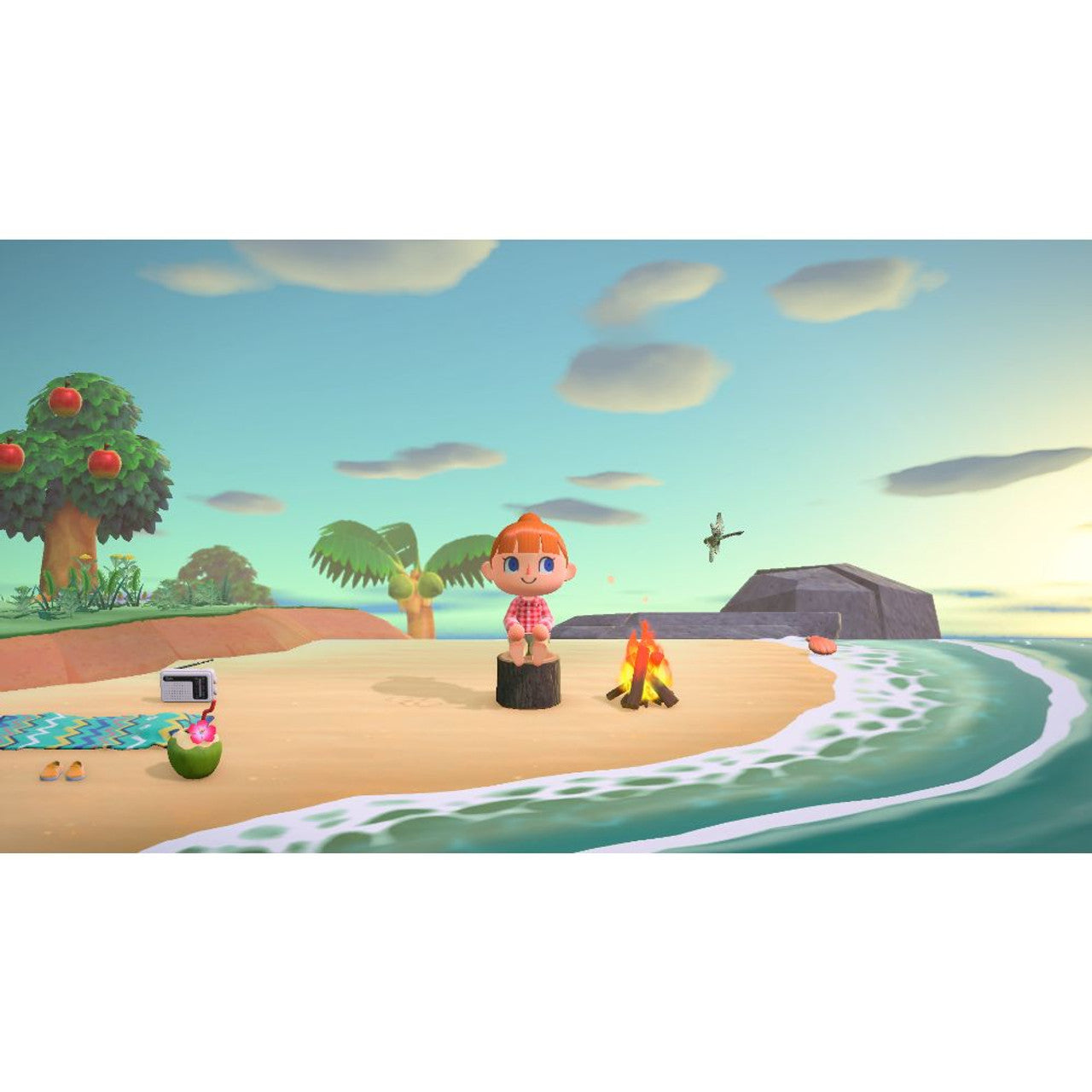 This is brand new.Escape to a deserted island and create your own paradise as you explore, create, and customize in the Animal Crossing: New Horizons game. Your island getaway has a wealth of natural resources that can be used to craft everything from tools to creature comforts.