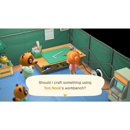 This is brand new.Escape to a deserted island and create your own paradise as you explore, create, and customize in the Animal Crossing: New Horizons game. Your island getaway has a wealth of natural resources that can be used to craft everything from tools to creature comforts.