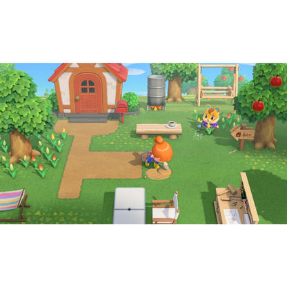 This is brand new.Escape to a deserted island and create your own paradise as you explore, create, and customize in the Animal Crossing: New Horizons game. Your island getaway has a wealth of natural resources that can be used to craft everything from tools to creature comforts.