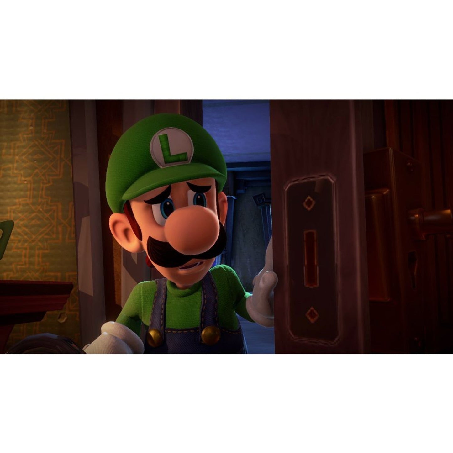 This is brand new.Luigi’s dream vacation turns into a ghostly—and gooey— nightmare!  Luigi embarks on a dream vacation with Mario and friends upon receiving an invitation to a luxurious hotel.