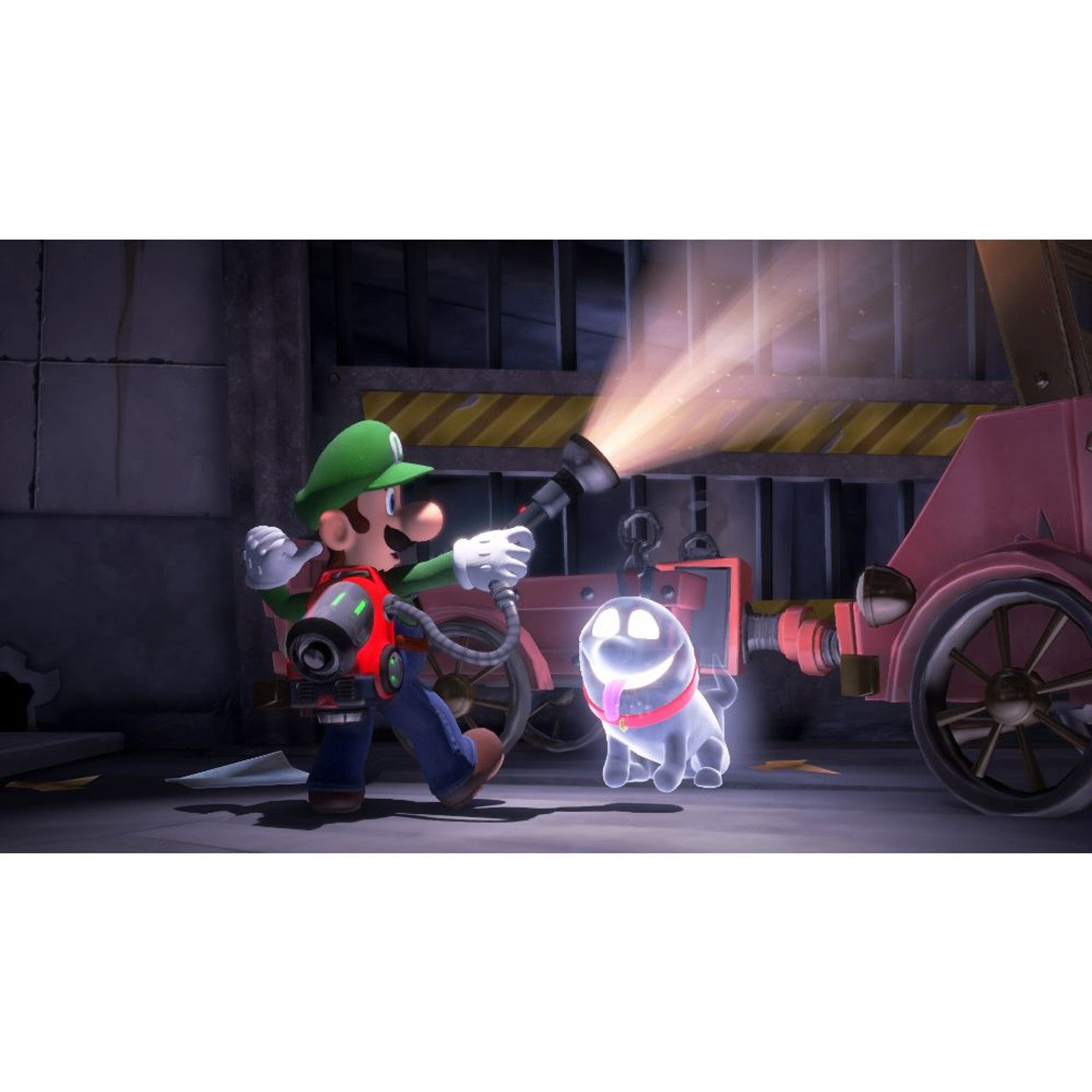 This is brand new.Luigi’s dream vacation turns into a ghostly—and gooey— nightmare!
 
 Luigi embarks on a dream vacation with Mario and friends upon receiving an invitation to a luxurious hotel.