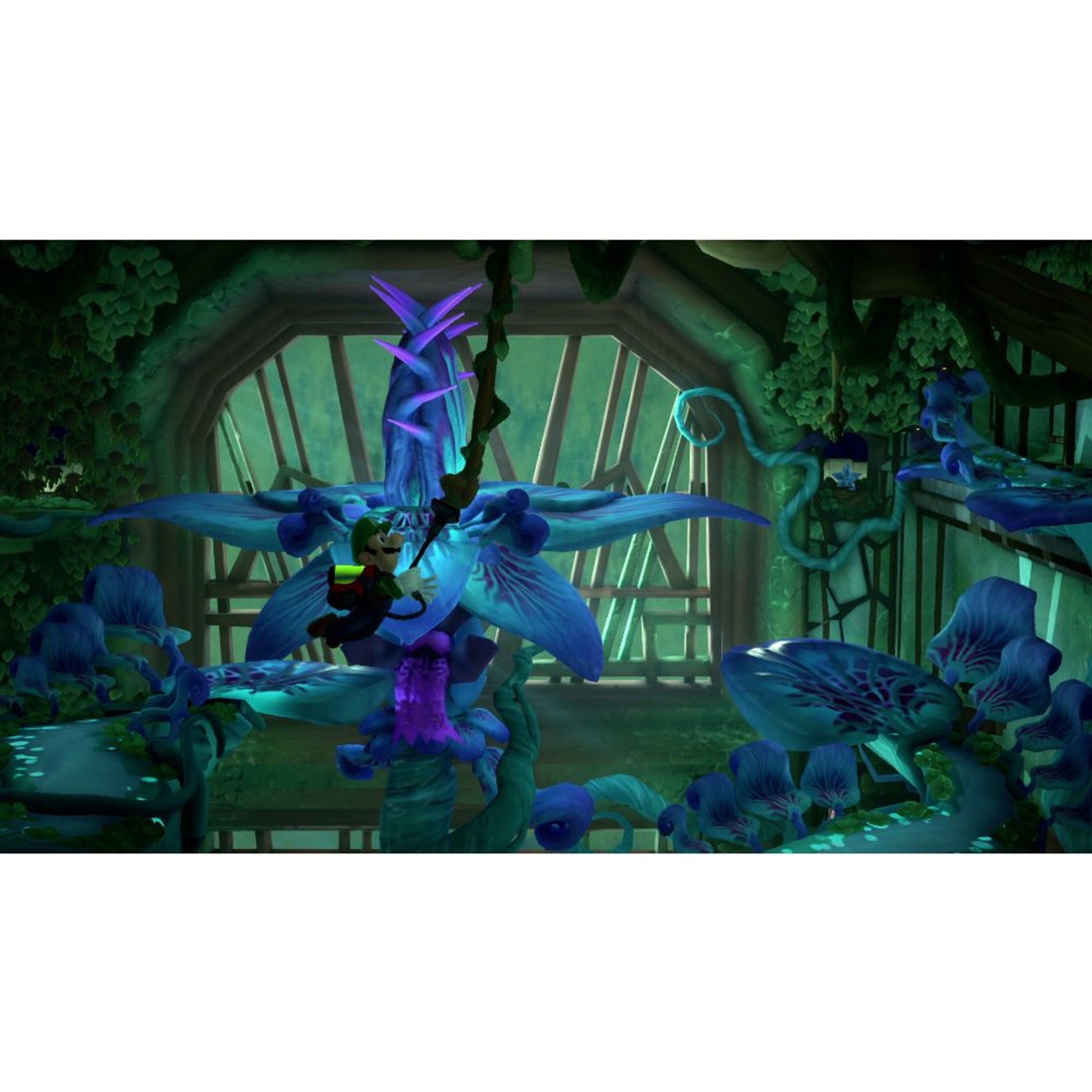 This is brand new.Luigi’s dream vacation turns into a ghostly—and gooey— nightmare!  Luigi embarks on a dream vacation with Mario and friends upon receiving an invitation to a luxurious hotel.