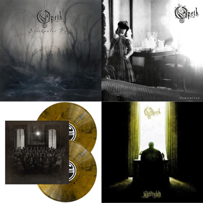 This is a 4 LP Vinyl SKU bundle.
1.This LP Vinyl is brand new.Format: LP VinylMusic Style: AcousticThis item's title is: Blackwater Park (20Th Anniversary Edition/2LP/White/Black Smokey Light Transparent Vinyl)Artist: OpethLabel: SINBarcode: 194398763712Release Date: 7/16/2021
2.