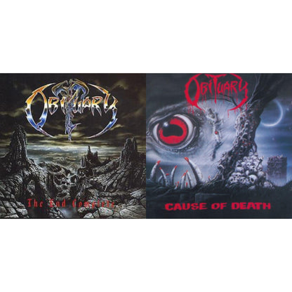 This is a 2 CD SKU bundle.
1.This CD is brand new.Format: CDMusic Style: Death MetalThis item's title is: End CompleteArtist: ObituaryLabel: ROADRUNNER IMPORTBarcode: 016861874124Release Date: 6/5/2000
2.This CD is brand new.