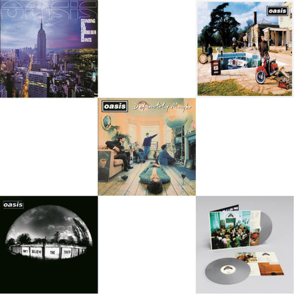 This is a 5 LP Vinyl SKU bundle.
1.This LP Vinyl is brand new.Format: LP VinylMusic Style: Alternative RockThis item's title is: Standing On The Shoulder Of GiantsArtist: OasisLabel: BIG BROTHER RECORDINGS LIMITEDBarcode: 5051961002010Release Date: 8/11/2020
2.