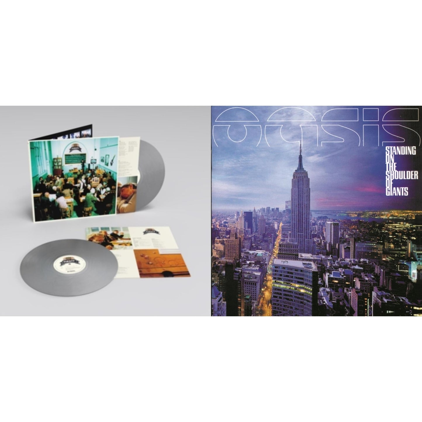 This is a 2 LP Vinyl SKU bundle.
1.This LP Vinyl is brand new.Format: LP VinylMusic Style: Alternative RockThis item's title is: Standing On The Shoulder Of GiantsArtist: OasisLabel: BIG BROTHER RECORDINGS LIMITEDBarcode: 5051961002010Release Date: 8/11/2020
2.