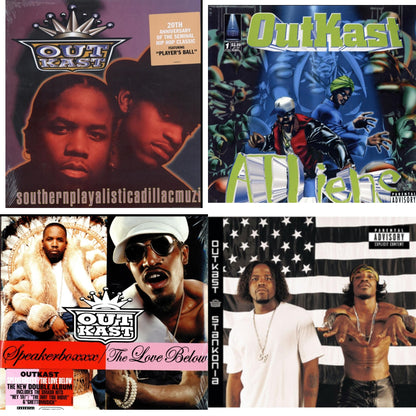 This is a 4 LP Vinyl SKU bundle.
1.This LP Vinyl is brand new.Format: LP VinylMusic Style: ConsciousThis item's title is: SouthernplayalisticadillacmuzikArtist: OutkastLabel: LEGACYBarcode: 888430426412Release Date: 6/3/2014
2.This LP Vinyl is brand new.