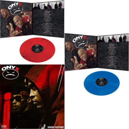 This is a 3 LP Vinyl SKU bundle.
1.This LP Vinyl is brand new.Format: LP VinylMusic Style: FunkThis item's title is: Turndafucup (Red LP Vinyl)Artist: OnyxLabel: CLEOPATRABarcode: 889466253812Release Date: 5/6/2022
2.This LP Vinyl is brand new.