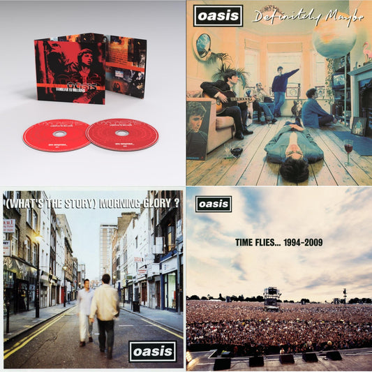 Familiar To Millions (2CD) & Definitely Maybe & (Whats The Story) Morning Glory? (Remastered) & Time Flies 1994 - 2009