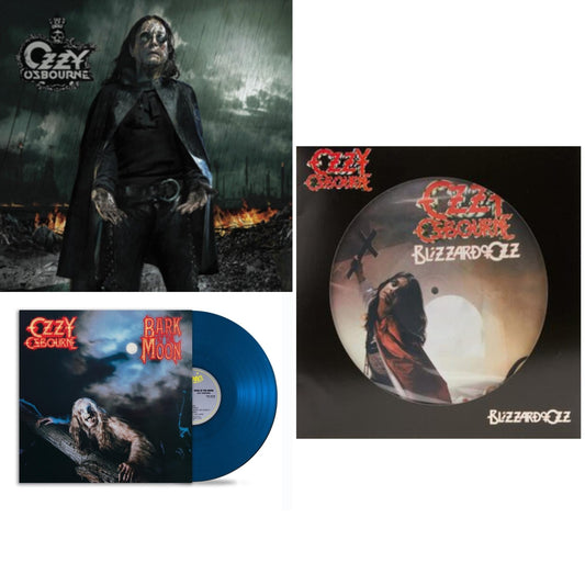 This is a 3 LP Vinyl SKU bundle.
1.This LP Vinyl is brand new.Format: LP VinylMusic Style: Hard RockThis item's title is: Black Rain (2LP)Artist: Ozzy OsbourneLabel: LEGACYBarcode: 194399392911Release Date: 5/20/2022
2.This LP Vinyl is brand new.