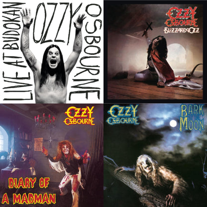 Live At Budokan & Blizzard Of Ozz & Diary Of A Madman & Bark At The Moon