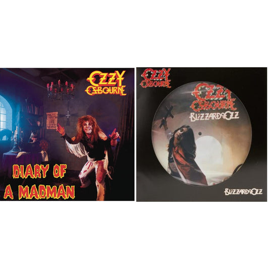 This is a 2 LP Vinyl SKU bundle.
1.This LP Vinyl is brand new.Format: LP VinylMusic Style: Heavy MetalThis item's title is: Diary Of A Madman (180G)Artist: Ozzy OsbourneLabel: LEGACYBarcode: 886978666512Release Date: 5/3/2011
2.This LP Vinyl is brand new.