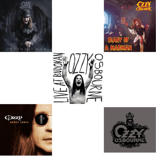 Ordinary Man (Jewel Case) & Under Cover & Live At Budokan & Diary Of A Madman & Black Rain