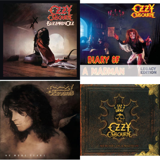 Blizzard Of Ozz & Diary Of A Madman & No More Tears & Memoirs Of A Madman