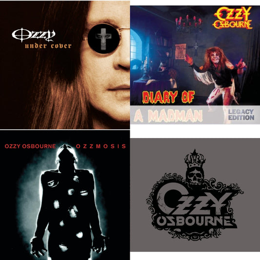 Under Cover & Diary Of A Madman & Ozzmosis & Black Rain