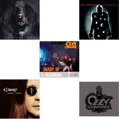 Ordinary Man (Jewel Case) & Under Cover & Diary Of A Madman & Ozzmosis & Black Rain