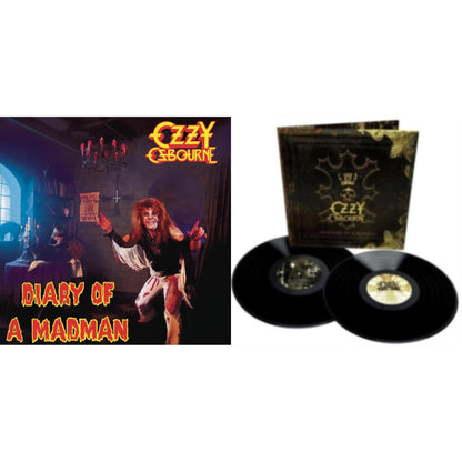 This is a 2 LP Vinyl SKU bundle.
1.This LP Vinyl is brand new.Format: LP VinylMusic Style: Heavy MetalThis item's title is: Diary Of A Madman (180G)Artist: Ozzy OsbourneLabel: LEGACYBarcode: 886978666512Release Date: 5/3/2011
2.This LP Vinyl is brand new.