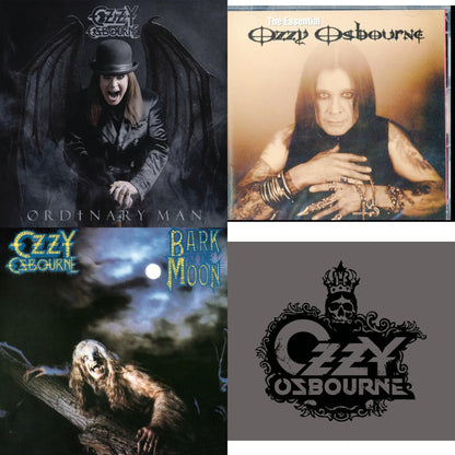 Ordinary Man (Jewel Case) & Essential Ozzy Osbourne & Bark At The Moon & Black Rain