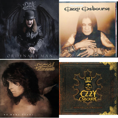 Ordinary Man (Jewel Case) & Essential Ozzy Osbourne & No More Tears & Memoirs Of A Madman