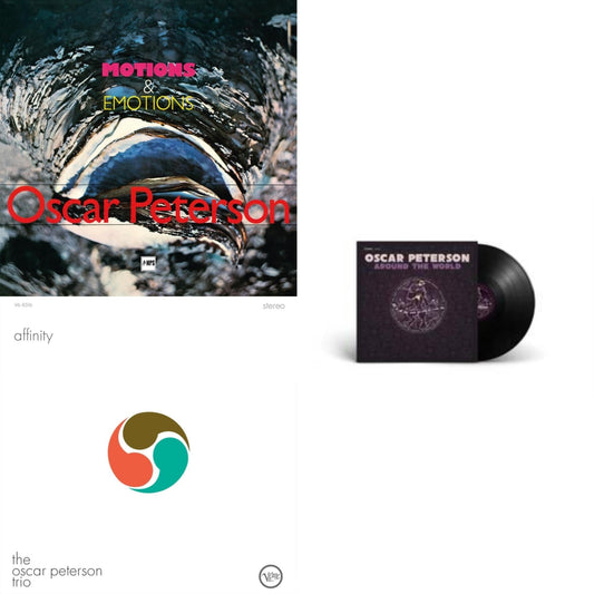 Motions & Emotions (Limited Edition/Numbered/Blue LP Vinyl) & Affinity (Verve Acoustic Sounds Series) (180G) & Around The World