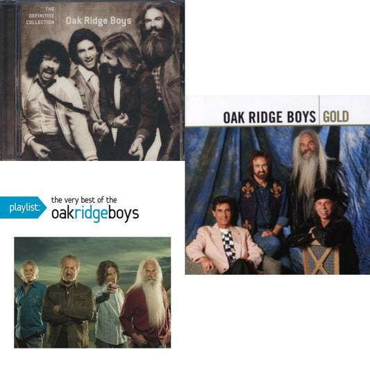 This is a 3 CD SKU bundle.
1.This CD is brand new.Format: CDMusic Style: FolkThis item's title is: Definitive CollectionArtist: Oak Ridge BoysLabel: MCA NASHVILLEBarcode: 602498567821Release Date: 8/15/2006
2.This CD is brand new.