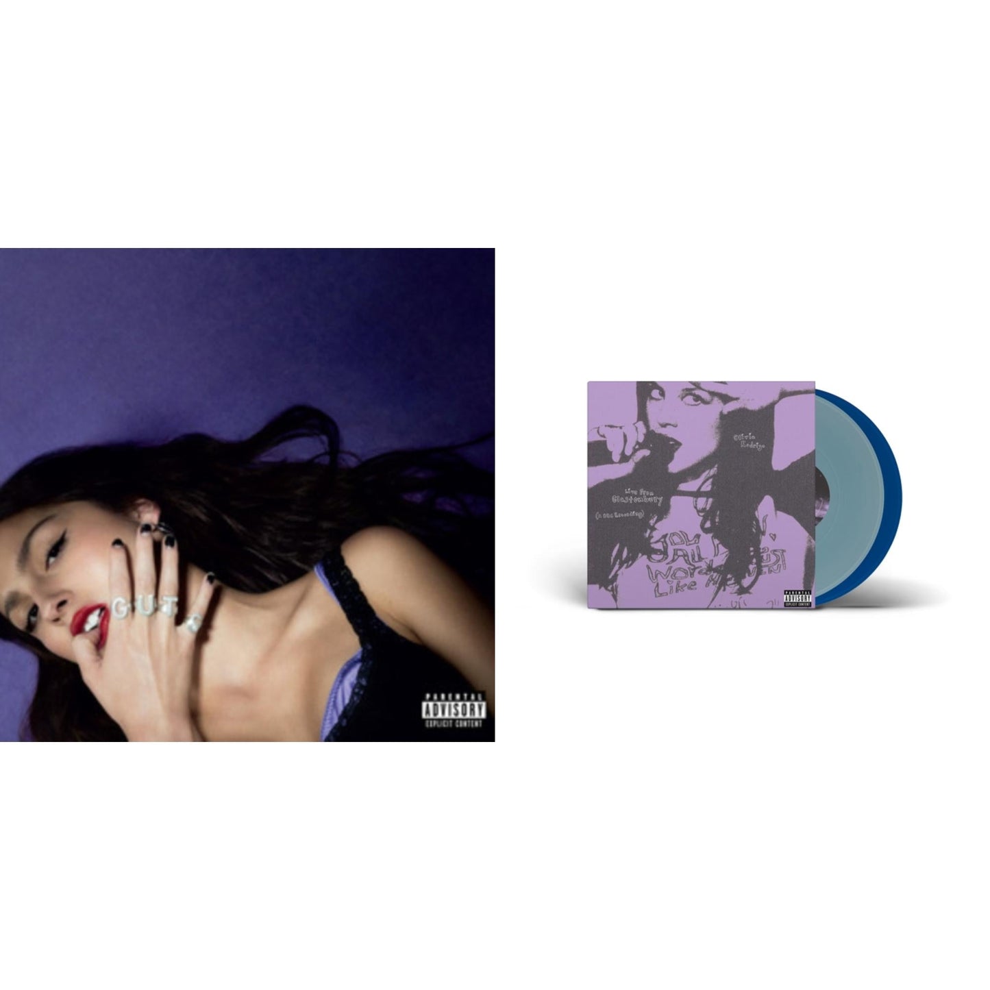 Guts (X) & Live From Glastonbury (X) (A Bbc Recording) (Light Blue/Cobalt Vinyl/2LP)